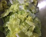 Foto langkah ke 1 dari resep Tumis sawi putih tahu.