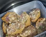 Foto langkah ke 4 dari resep Tahu isi ayam kukus.