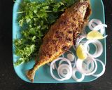 A picture of step 7 of Fish Rawa Fry - Bangda (Malvani style).