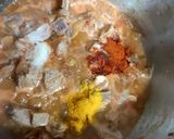 A picture of step 4 of Lajawab gosht.
