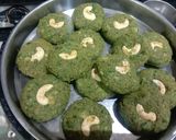 A picture of step 4 of Palak cutlet.