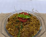 Foto langkah ke 4 dari resep Mie Goreng Bakso.