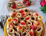 Une image de l'étape 4 de Crêpes en bouquet.