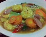 Foto langkah ke 5 dari resep sapo tahu sosis.