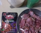 Foto langkah ke 1 dari resep Rendang daging praktis dan cepat.