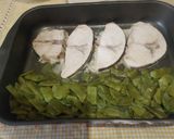Foto del paso 11 de la receta: Pez Espada con judías verdes planas al horno con salsa de almendras