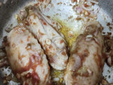 Alas de pavo en salsa
