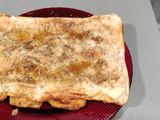 Tarta de torrijas a la miel