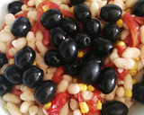 Foto del paso 5 de la receta: Ensalada de alubias blancas y pimientos asados