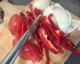 Foto del paso 4 de la receta: Merluza al horno con verduras