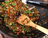 A picture of step 8 of Oriental Rice.