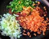 A picture of step 7 of Dal Khichdi.