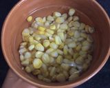 A picture of step 1 of Sweet Corn Soup.