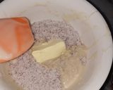 A picture of step 2 of Green faluda with kheer.