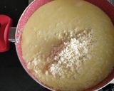 A picture of step 6 of Kesar Kalakand.
