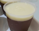 Foto langkah ke 5 dari resep Puding Coklat Vla Vanilla.