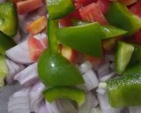 A picture of step 1 of Atukulu Vadai.