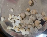 A picture of step 1 of Panjiri (Krishna Bhog).