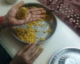 राजस्थानी स्टाइल मूठीया चूरमा लड्डू रेसिपी चरण 5 फोटो