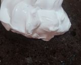 A picture of step 3 of Chocolate fudge ice cake.