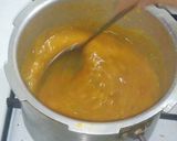 A picture of step 5 of Hyderabadi Khatti Dal.
