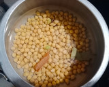 A picture of step 1 of Chana Madra.