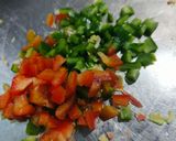 A picture of step 3 of Manchow Soup.