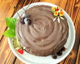 عکس مرحله 1 از دستور کیک تنه درخت (کیک اسفنجی)