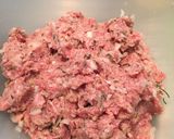 A picture of step 1 of Classic Swedish meatballs.