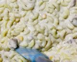 A picture of step 9 of Signature s’ creamy sauce macroni/pasta.
