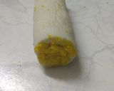A picture of step 6 of Chhena Roll Piece.