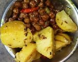 ছোলা আলুর ঘুগনি (chola aloor ghugni recipe in Bengali) রেসিপি ধাপ - 5 ছবি