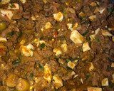 Foto del paso 3 de la receta: Empanadas de carne, cortada a cuchillo!!😋