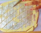 A picture of step 6 of Kaju Katli (Indian Cashew Fudge).