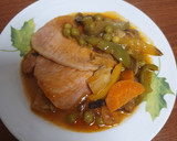 Foto del paso 5 de la receta: Filetes de lomo de cerdo con verduras