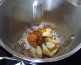 Foto del paso 1 de la receta: Pudding de manzana fácil en mambo