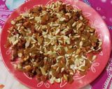 A picture of step 2 of Coconut milk dry fruit sevai.