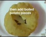 A picture of step 4 of Indo western kachori.