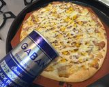 A picture of step 8 of No cheese! Tuna and corn pizza!.