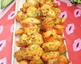Une image de l'étape 10 de Brochettes de poulet marinés au curry cuisson cocotte magimix ou cuisson woodfire.