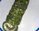 Foto del paso 8 de la receta Enrollado de espinacas, jamón de York y queso