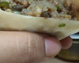 A picture of step 3 of Frozen roll and samosa.