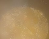 A picture of step 3 of Namkin gosht in mutton.