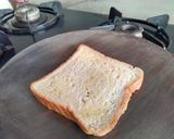 A picture of step 2 of Crispy toast made with leftover chana dal.
