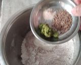 A picture of step 1 of Instant Ragi Dosa with Special SI Chutney.