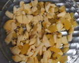 Foto del paso 1 de la receta: Mermelada de kiwi amarillo (gold) y manzana sin azúcar en el microondas