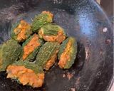A picture of step 8 of Bharwa Karela Sabzi.