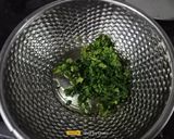 A picture of step 5 of Surti Masala khichu (Gujarati Rice Flour Khichu).