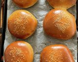 A picture of step 8 of Fluffy! Kid-Friendly Hamburger Buns.