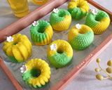 Foto langkah ke 7 dari resep Bolu Kukus Pandan Kuning.